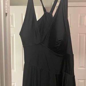 Torrid size 6 Swim Dress Black